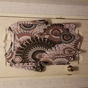 Womens Sami & Jo Patterned Blouse